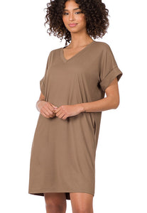 My sweet escape super soft tee shirt dress