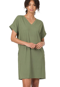 My sweet escape super soft tee shirt dress