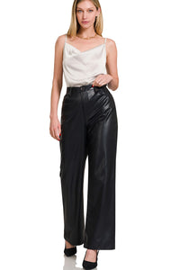 Winner winner faux leather pants